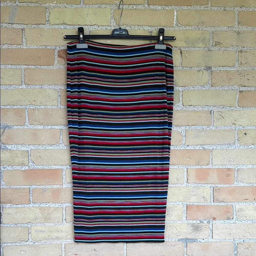 Striped Multicolor Women's Skirt